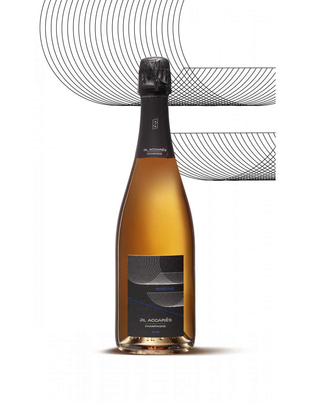 Champagne Symétrie rosé